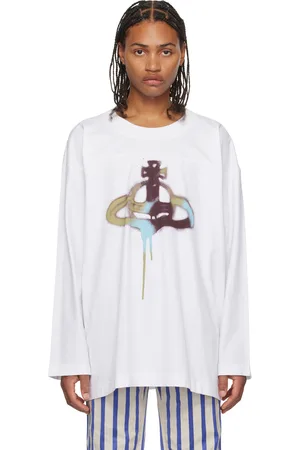 Vivienne Westwood White Fresh Long Sleeve T-Shirt