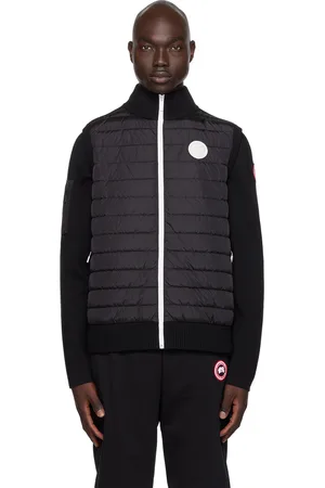 Canada Goose Black Paneled Down Vest