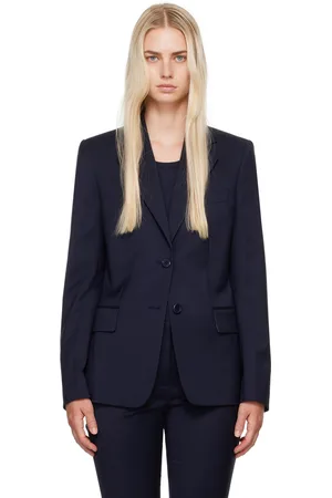 Helmut Lang Navy Classic Blazer