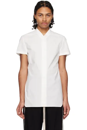 Rick Owens White Golf Shirt