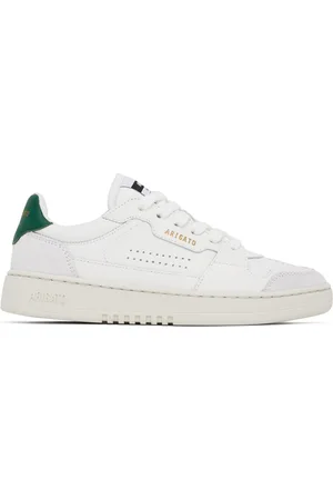Axel Arigato White & Green Dice Lo Sneakers