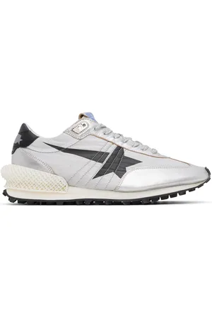 Golden Goose Silver Marathon Sneakers