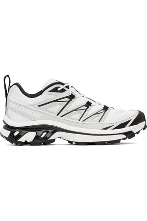 Salomon White & Black XT-6 Expanse Sneakers