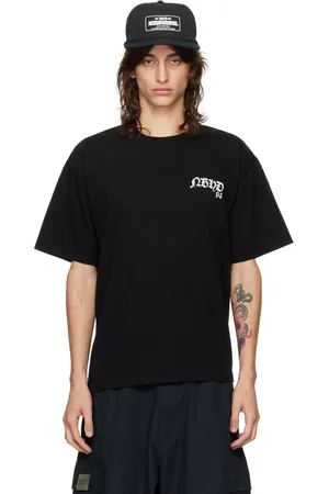 NEIGHBORHOOD Black Printed T-Shirt