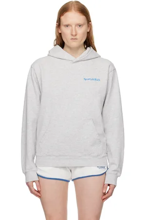 Sporty & Rich Gray New Health Hoodie