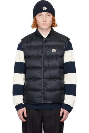 Moncler Navy Serot Down Vest
