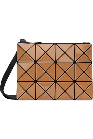 Issey Miyake Orange Lucent W Color Crossbody Bag