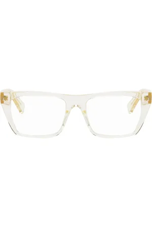 Bottega Veneta Transparent Square Glasses