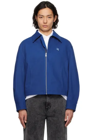 Ader Error Blue Sig; TRS Tag 01 Jacket