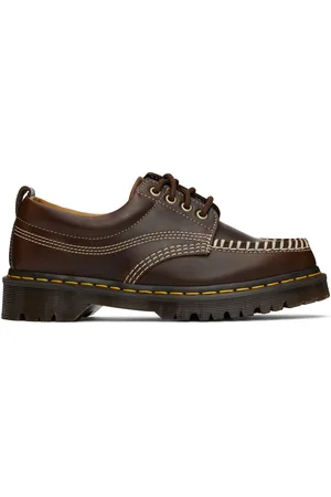 Dr. Martens Brown Lowell Leather Derbys