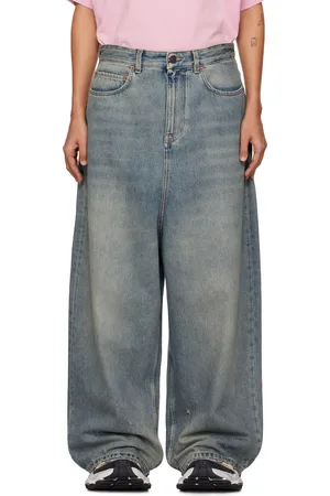 Balenciaga Blue Low Crotch Jeans