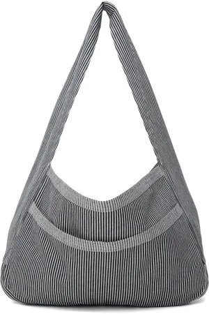 SC103 SSENSE Exclusive Blue & White Cocoon Sac Bag