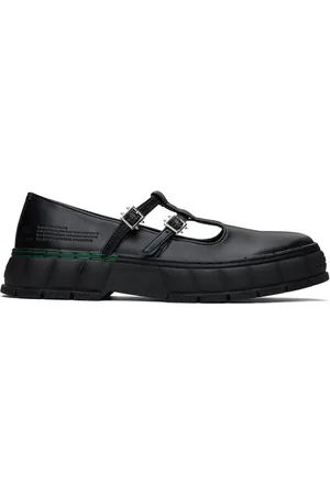 VIRON Black 2001 Apple Mary Jane Loafers