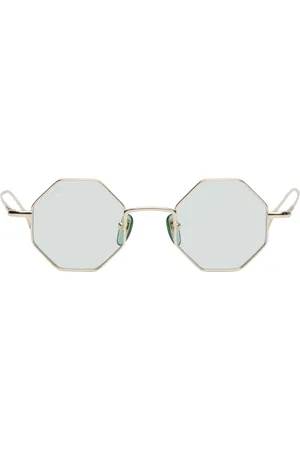 Gucci Gold Octangular Sunglasses