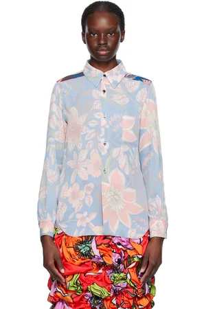 Comme des Garçons Blue Inside Out Shirt
