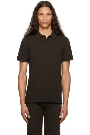 Tom Ford Brown Tennis Polo