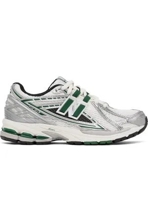 New Balance White & Silver 1906R Sneakers
