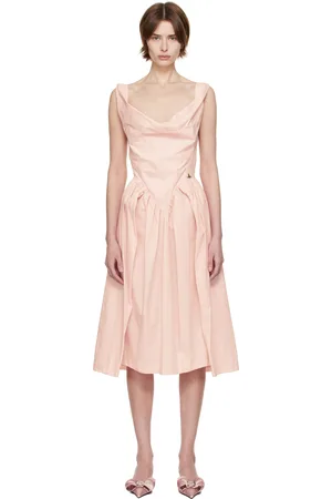 Vivienne Westwood Pink Sunday Midi Dress