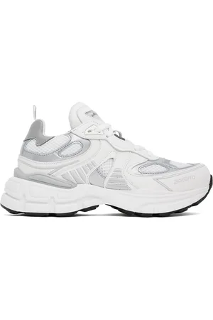 Axel Arigato White & Silver Sphere Runner Sneakers