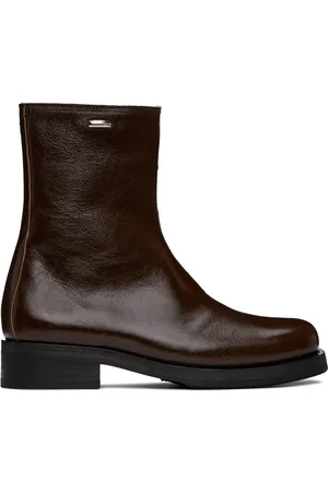 OUR LEGACY Brown Camion Boots