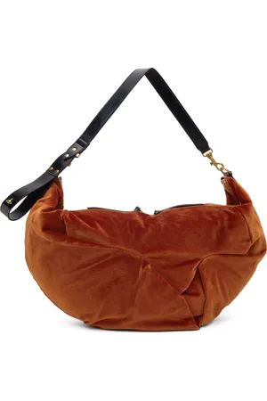 Vivienne Westwood Orange Large Agnes Shoulder Bag
