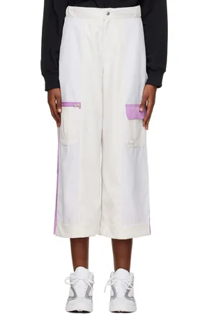 Nike White & Purple Utility Trousers