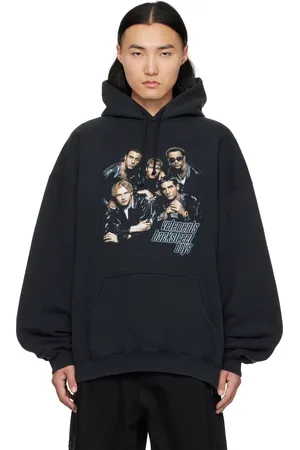 Vetements Black Runway Backstreet Boys Oversized Hoodie