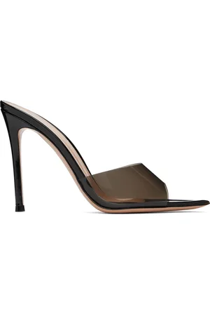 Gianvito Rossi Black Elle Heeled Sandals