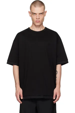 JUUN.J Black Layered T-Shirt