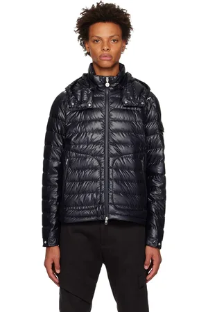 Moncler Navy Lauros Down Jacket