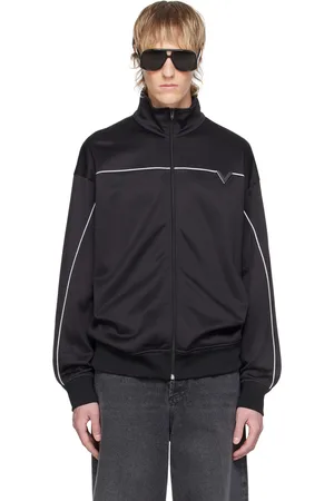 VALENTINO Black Hardware Track Jacket