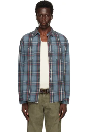 Ralph Lauren Blue Plaid Twill Shirt