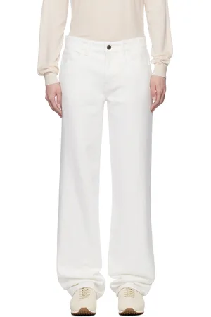 The Row White Carlyl Jeans