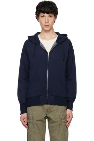 Ralph Lauren Navy Fleece Full-Zip Hoodie