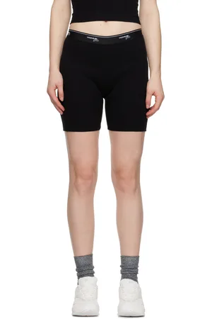 HOMMEGIRLS Black Biker Shorts