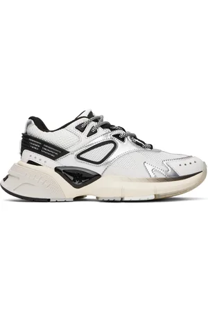 AMIRI Black & Silver MA Runner Sneakers