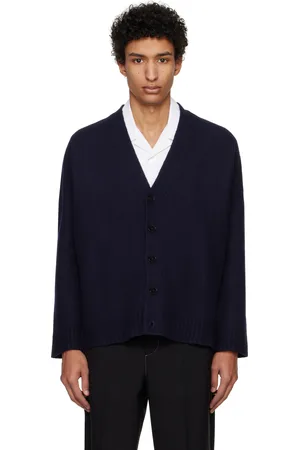 Jil Sander Navy Oversized Cardigan