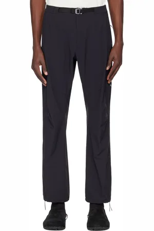 ROA Black Technical Trousers
