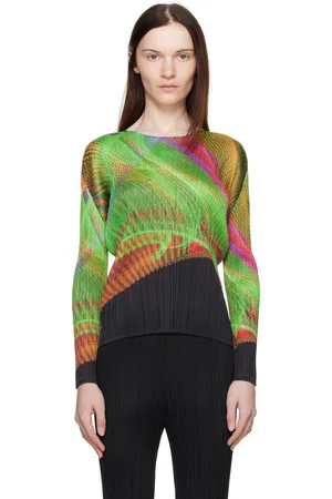PLEATS PLEASE ISSEY MIYAKE Multicolor Spectrum Top