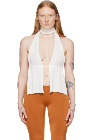 Gimaguas White Brillo Tank Top