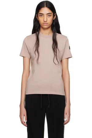 Moncler Pink Pleated T-Shirt