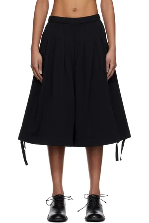 CASEY CASEY Black Pli Shorts