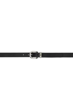 Sunflower Black Simple Belt
