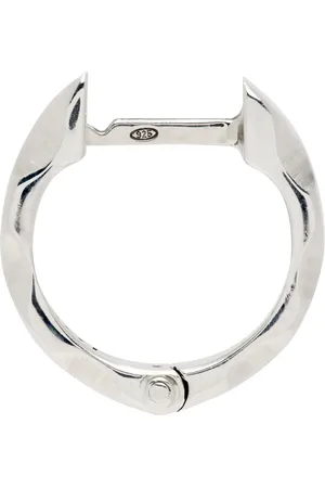 EMANUELE BICOCCHI Silver Hoop Single Earring
