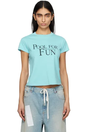 Maison Margiela Blue Pool Print T-shirt