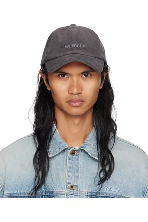 We11 Done Gray Embroidered Cap