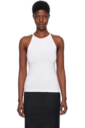 Filippa K White Slim Tank Top