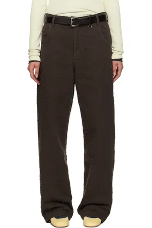 mfpen Brown Punch Out Jeans