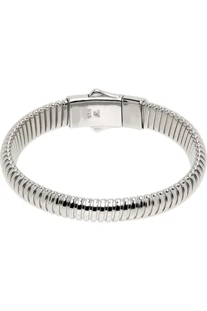 TOM WOOD Silver Tubogas Bracelet