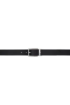 RAG&BONE Black & Brown Carter Reversible Belt